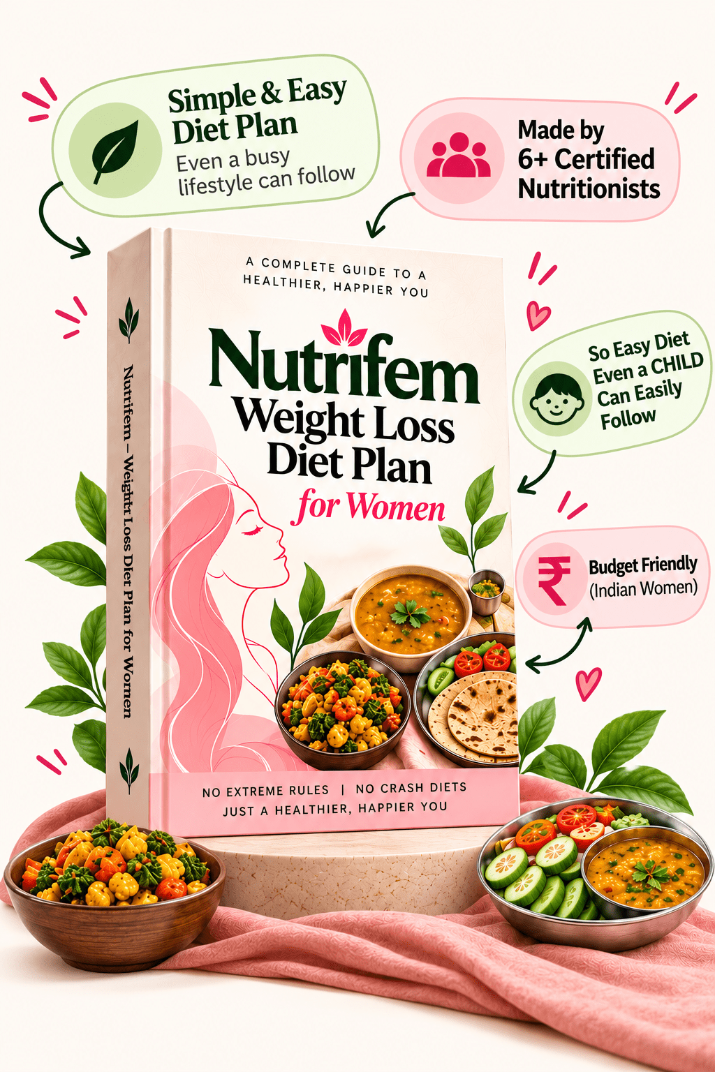 Lose Up to 14kg Weight No Strict Diet Or No Exercises - Nutrifem