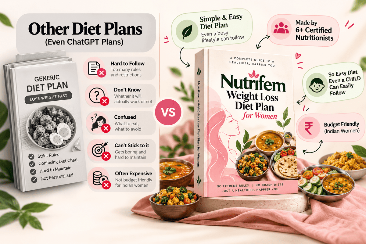 Lose Up to 14kg Weight No Strict Diet Or No Exercises - Nutrifem