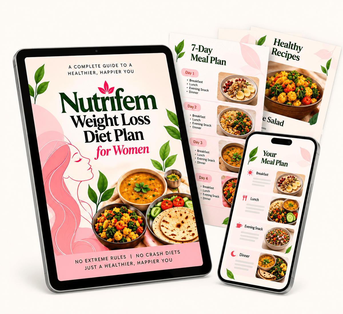 Lose Up to 14kg Weight No Strict Diet Or No Exercises - Nutrifem