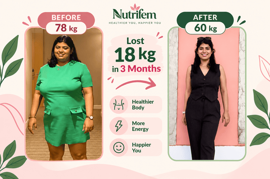 Lose Up to 14kg Weight No Strict Diet Or No Exercises - Nutrifem